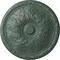 Ekena Millwork Granada Ceiling Medallion (Fits Canopies up to 4 1/4"), Hand-Painted Cloud Burst, 15 3/4"OD x 5/8"P CM16GACBF - alternate 1
